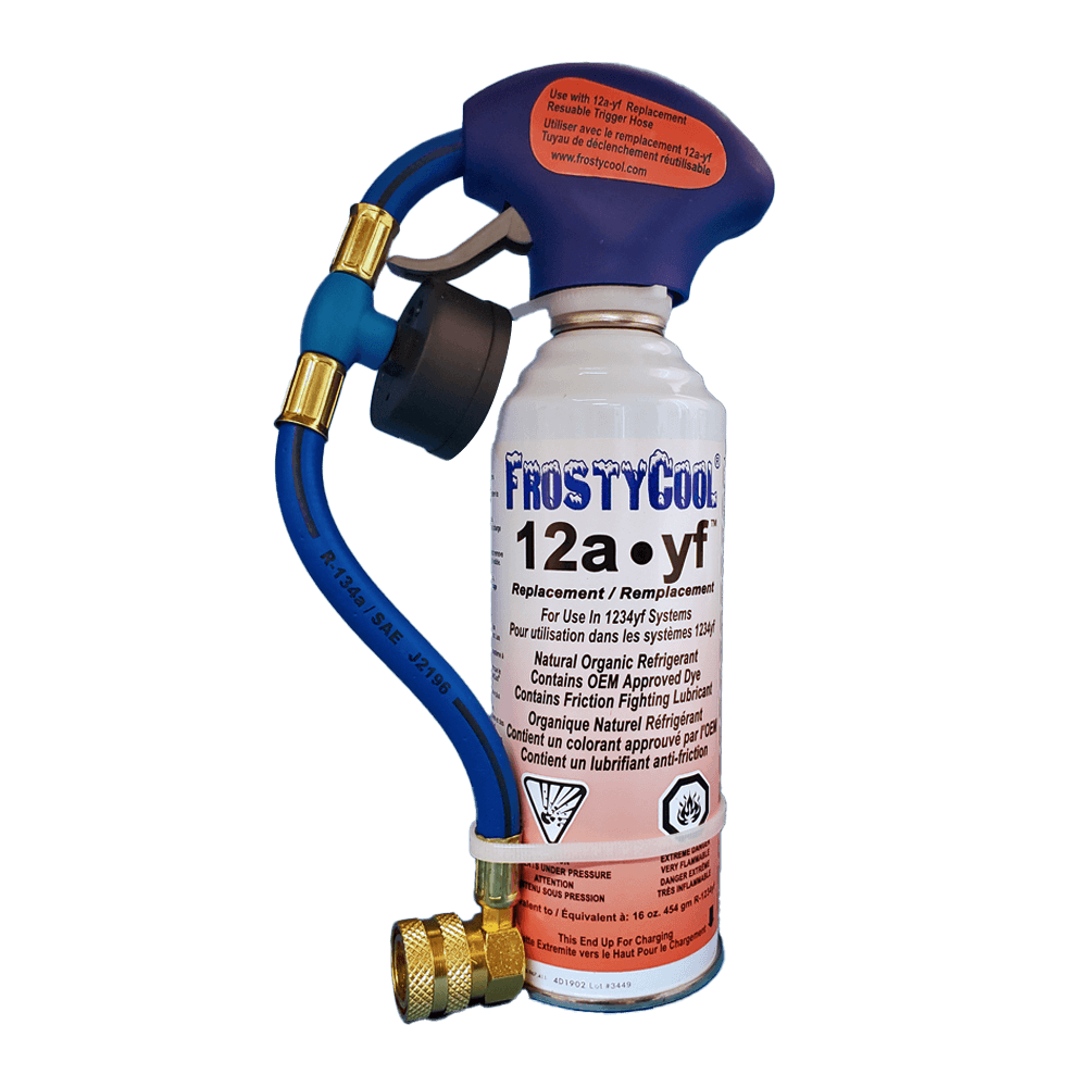 FrostyCool 1234yf Replacement Refrigerant & Trigger Hose Assembly FRONT