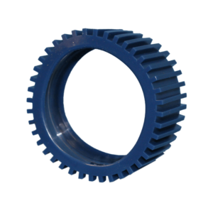 Single Rubber Bumper Gauge Protector / Cushion (Blue)